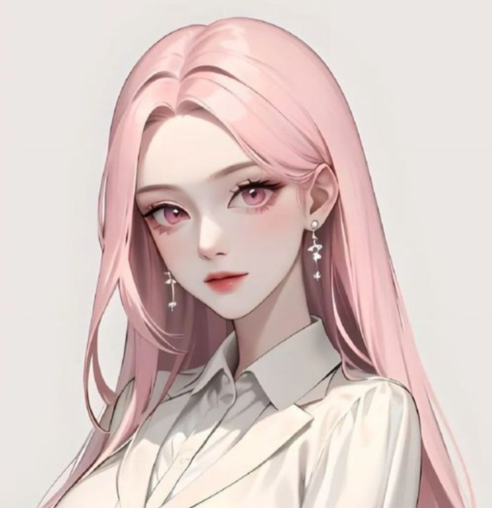 anime tóc hồng ngầu