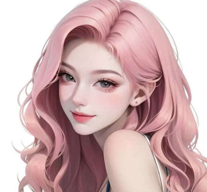 anime tóc hồng