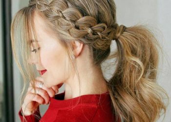 búi tóc đẹp đi dự tiệc