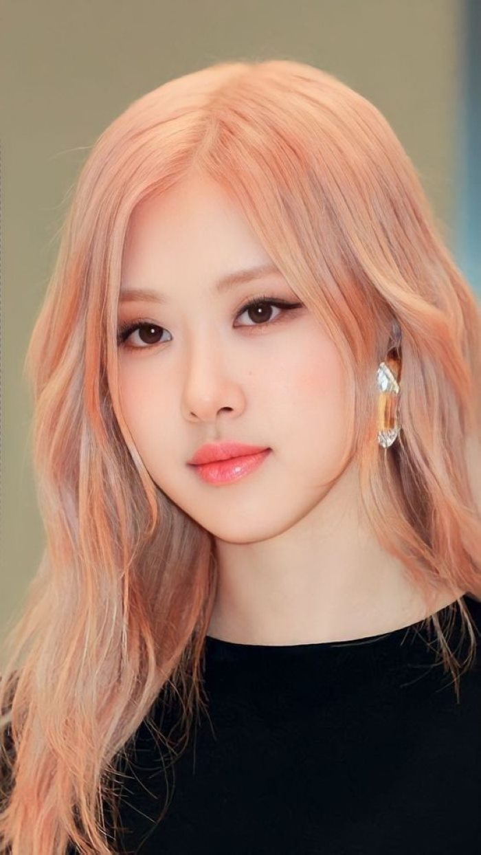 Rose tóc xoăn hồng gold