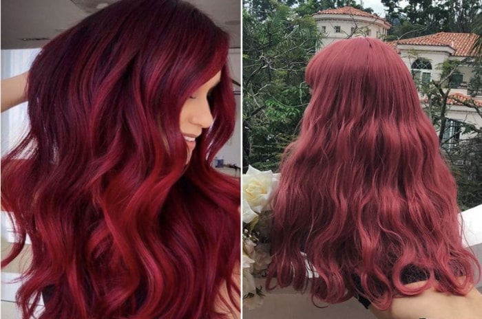 tóc red color phúc bể tử