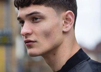 trán chữ m nam để tóc gì