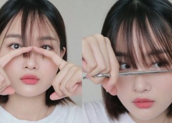 Cắt tóc mái theo khuôn mặt