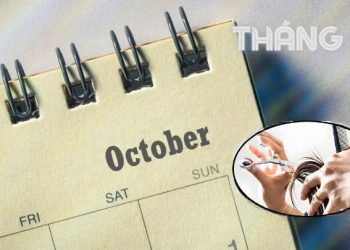 Lịch cắt tóc tháng 10