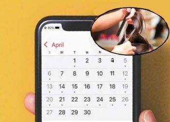 Lịch cắt tóc tháng 4