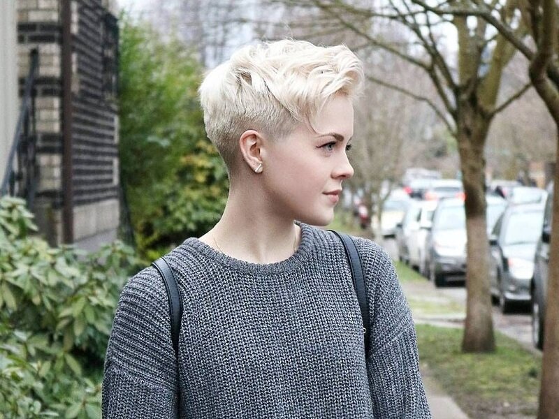 Tomboy undercut