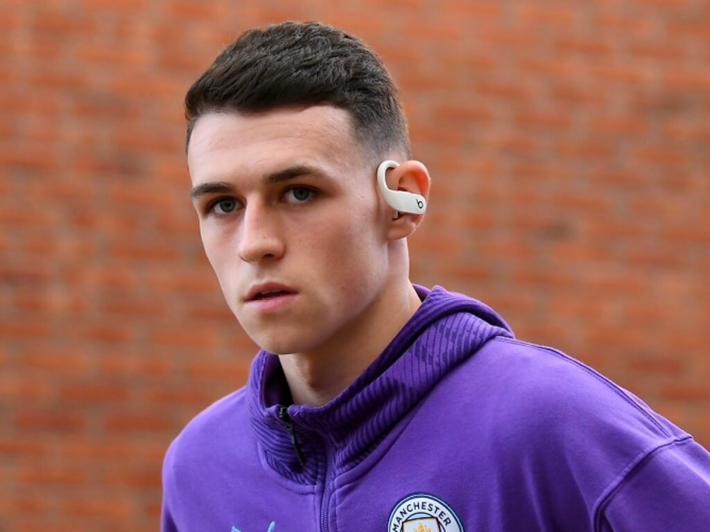 Black hair mohican của cầu thủ Phil Foden