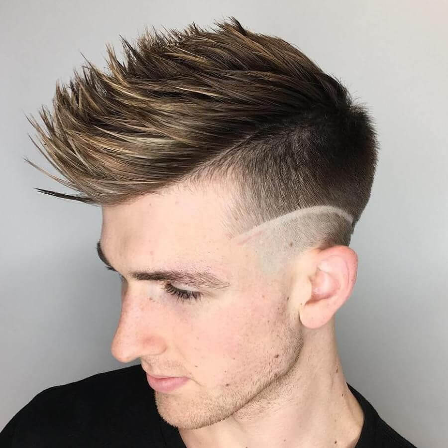 Side Buzz Spiky Hair là kiểu tóc mà bạn không nên bỏ qua