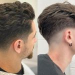 Kiểu tóc short quiff uốn xoăn