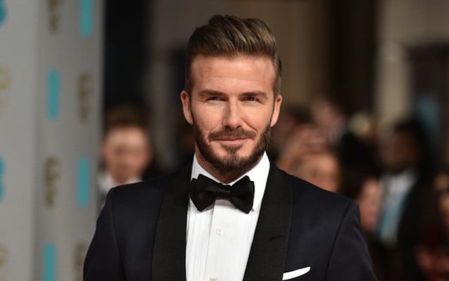 David Beckham nổi bật với kiểu tóc Straight Back 