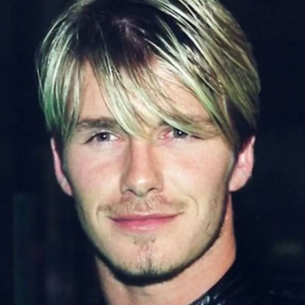 Kiểu tóc Classic 90s của David Beckham 