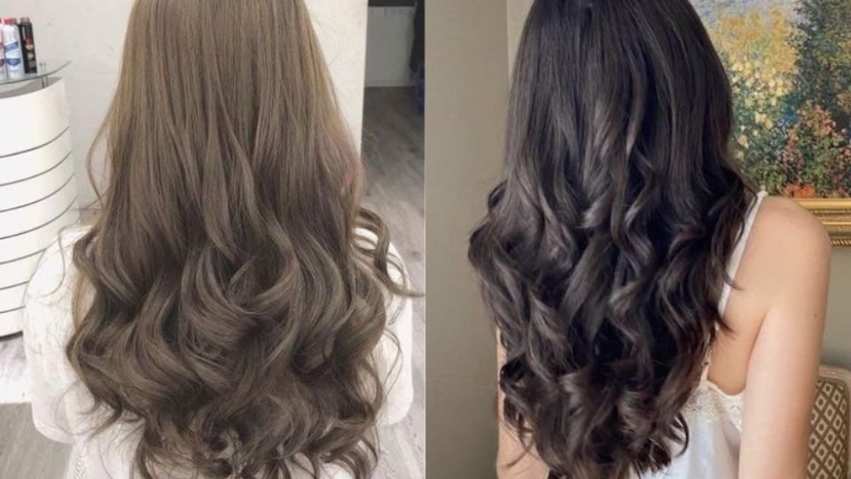 Tóc uốn đuôi lọn to